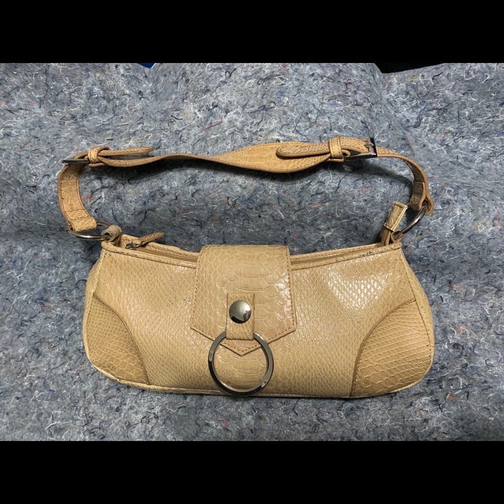 Vecceli Tan/Beige Purse Handbag